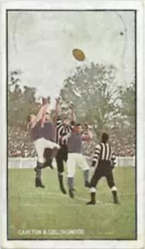 1904-08 Sniders & Abrahams - Incidents in Play #NNO Carlton & Collingwood Front